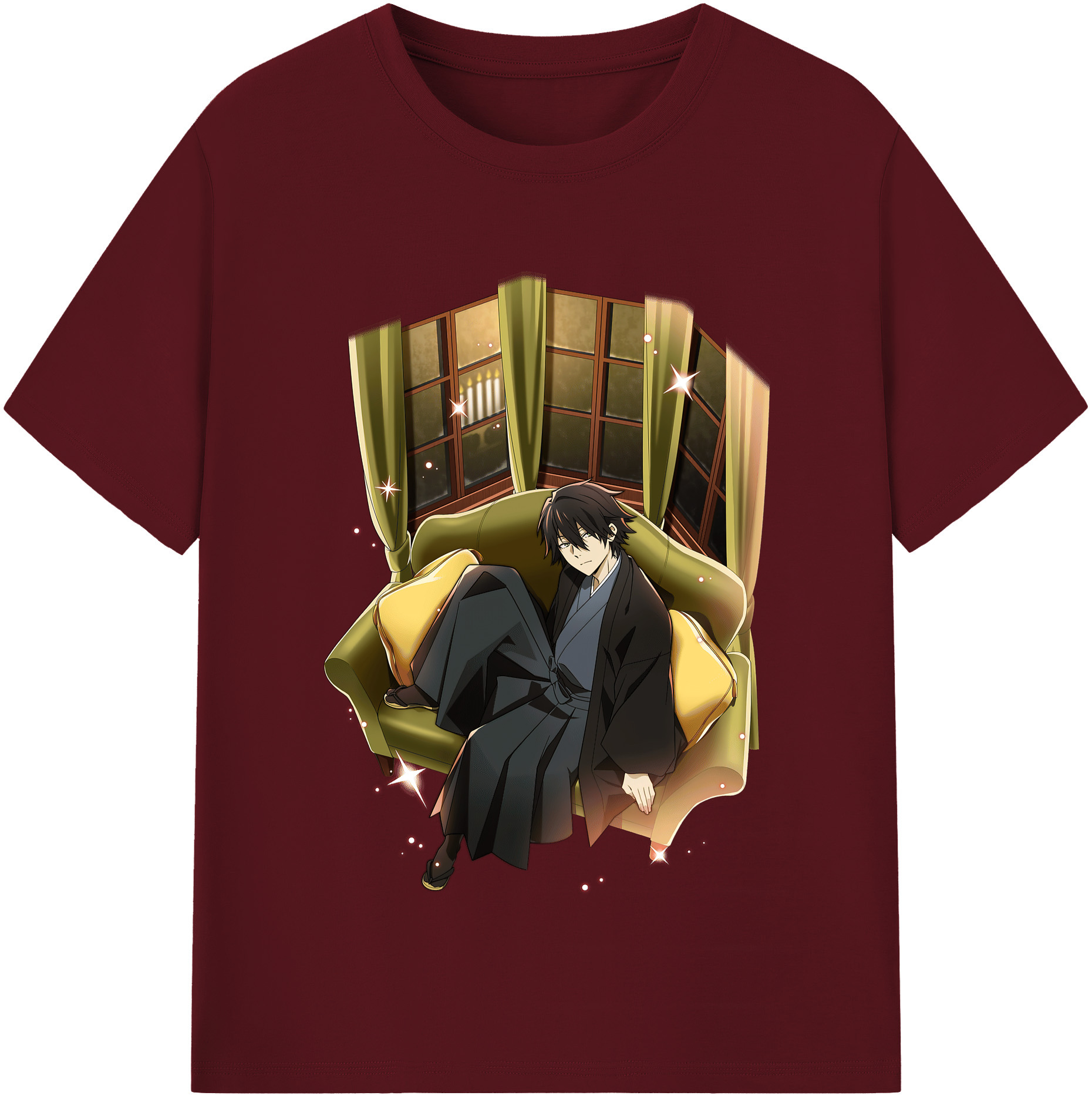 （画像用） 文豪ストレイドッグス Bungo Stray Dogs 綿100％半袖Tシャツ（フロントプリント）
